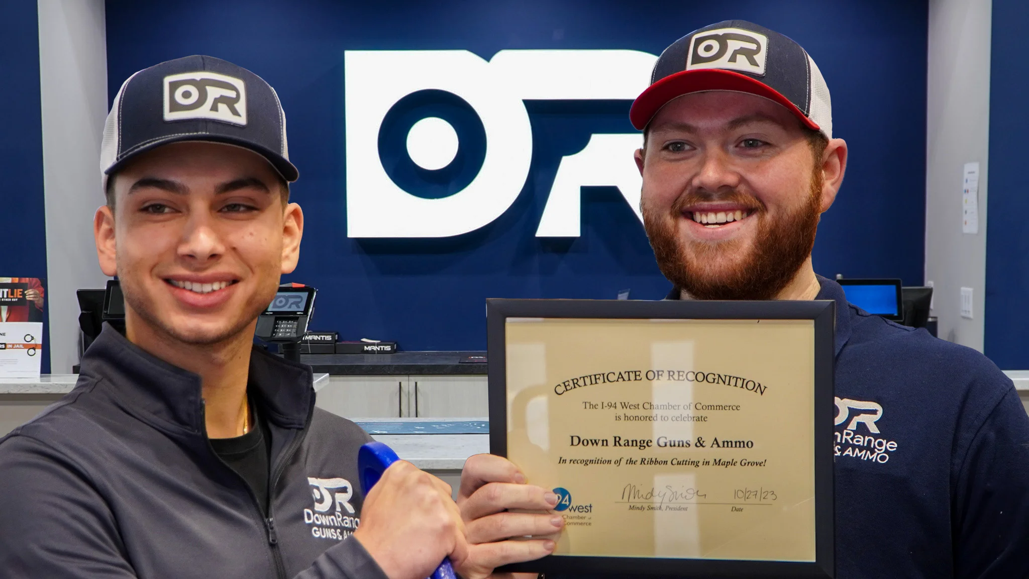 Ben and Jared, founders of Down Range Guns & Ammo