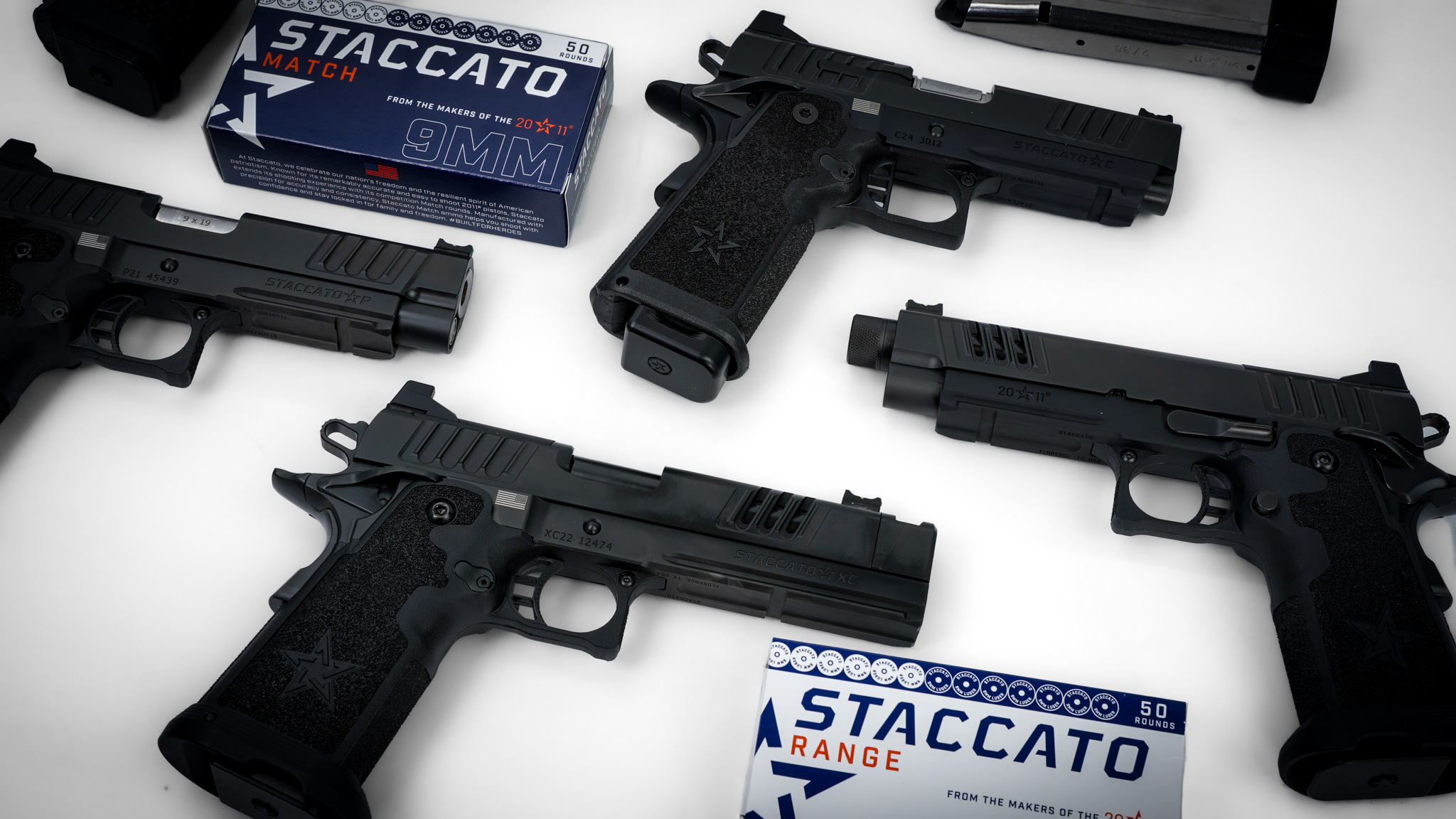 Down Range Guns & Ammo carries Staccato Pistols