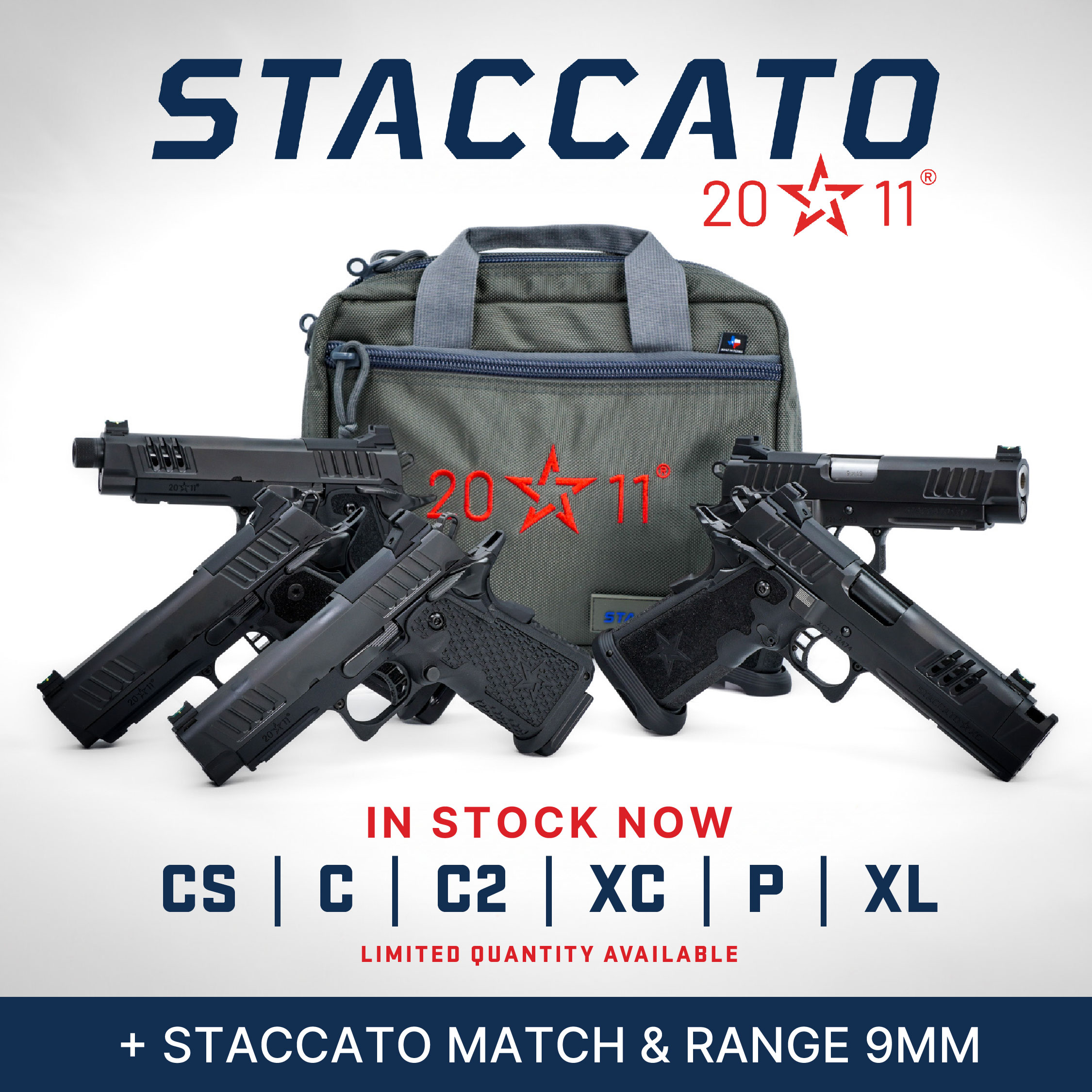 Staccato 2011 Pistols Now At Down Range in Maple Grove