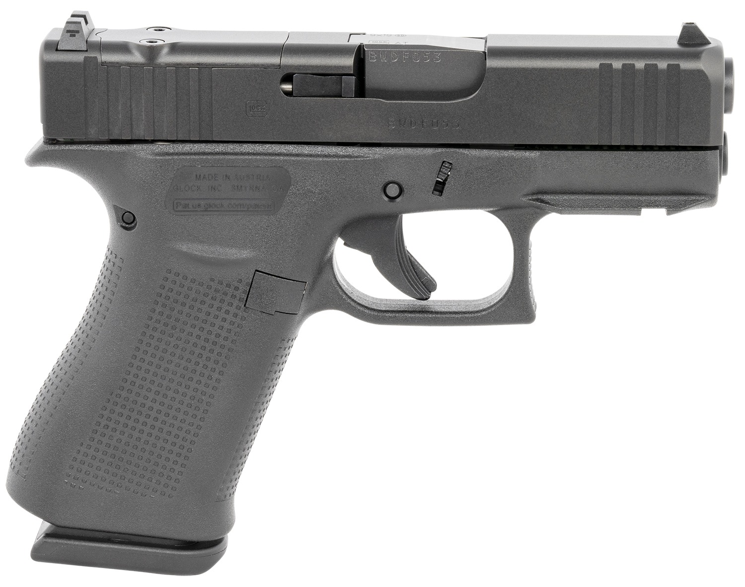 Pistols Glock G43X MOS 9MM 10RD BLK In-store pick up