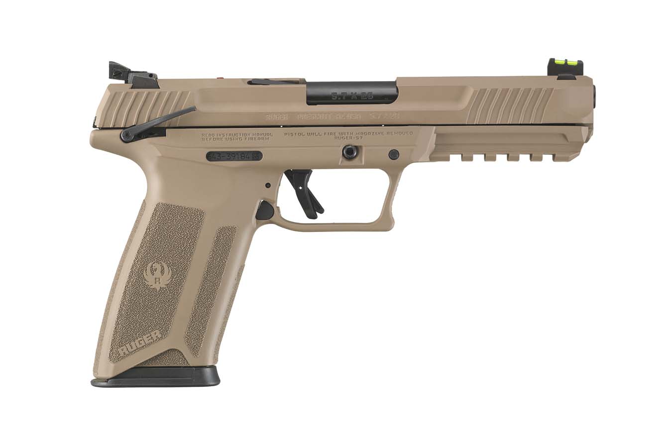 Pistols RUGER – 5.7 5.7X28 20RD FDE In-store pick up