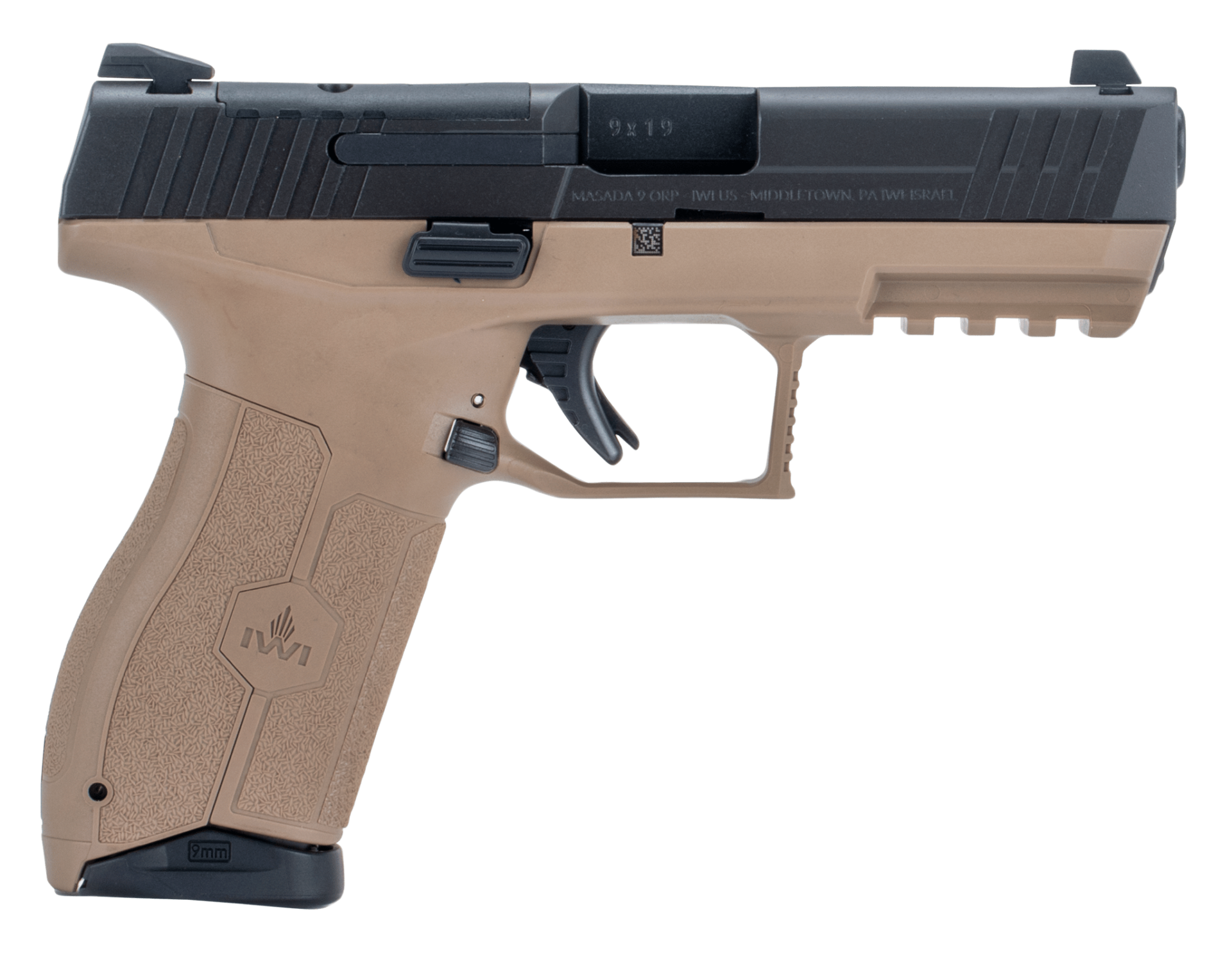 Pistols MASADA 9MM 17RD FDE In-store pick up