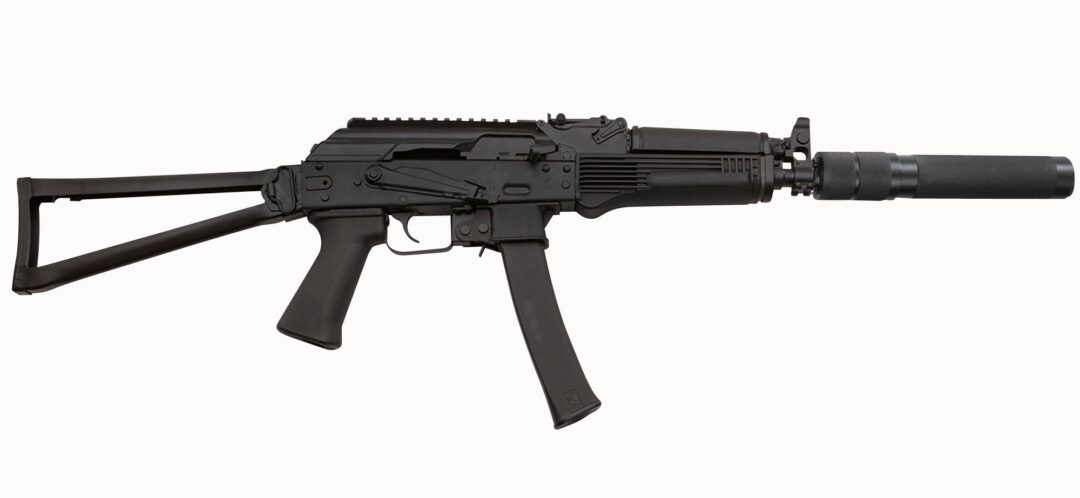 KALASHNIKOV USA KR-9 9MM FAUX SUPPRESSOR FOLDING STOCK 30RD