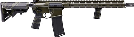 Pump Action DDM4V7 5.56NATO 32RD ODG/BLK CAMO In-store pick up