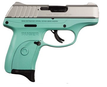 Pistols EC9S 9MM 7+1 TURQUOISE/SATIN In-store pick up