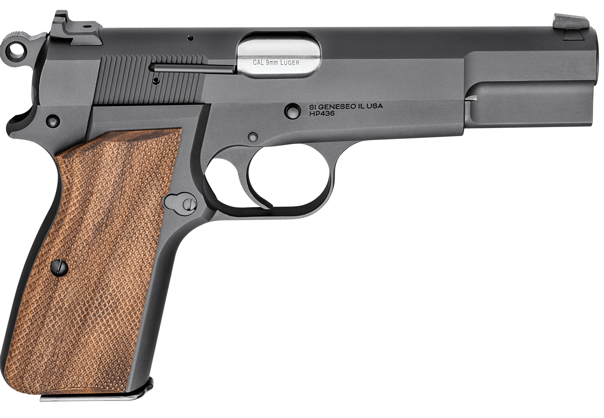 1911s SA-35 9MM 15RD WOOD GRIPS BLUE In-store pick up