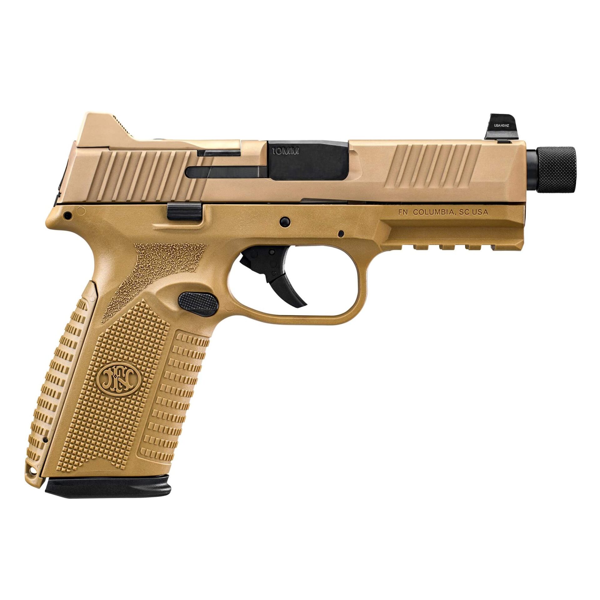 Pistols FN 510T 10MM NMS 22RD FDE In-store pick up