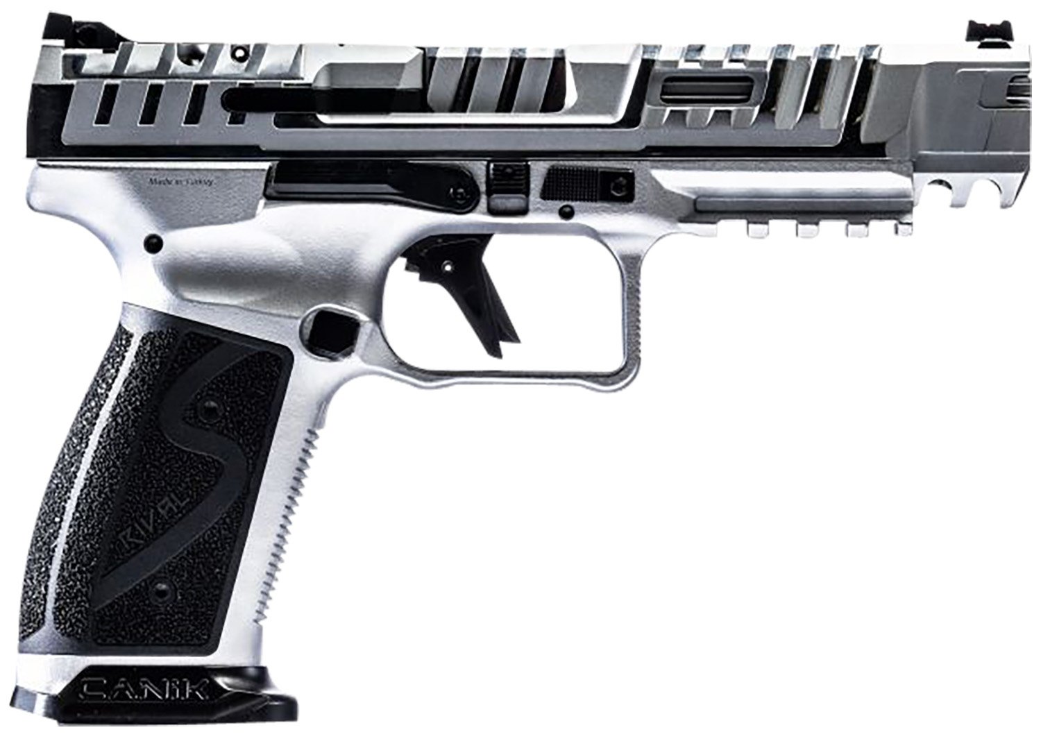 Pistols SFX RIVAL-S 9MM CHROME 18RD In-store pick up