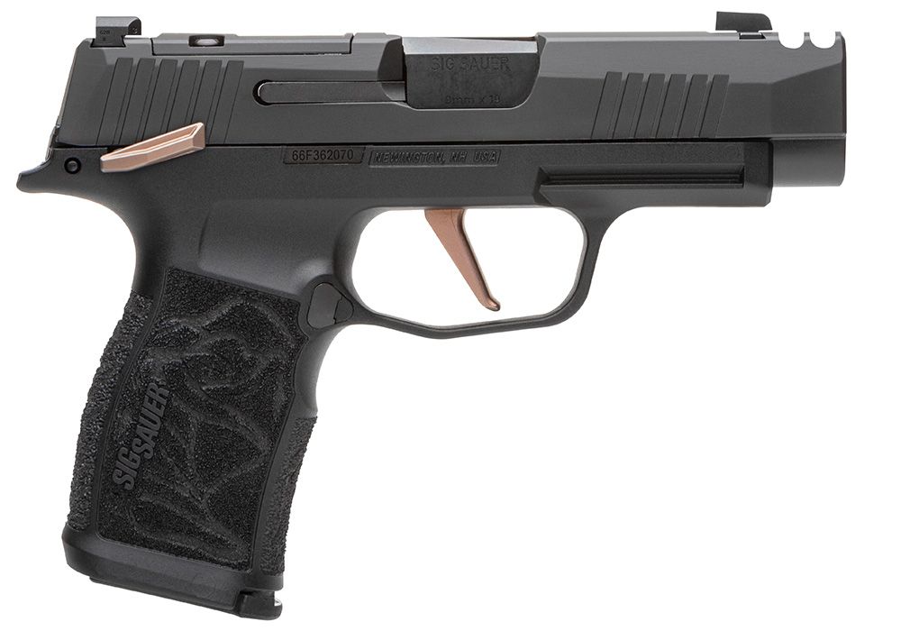 Pistols P365XL ROSE 9MM 12RD BLK OR W/SAFE In-store pick up