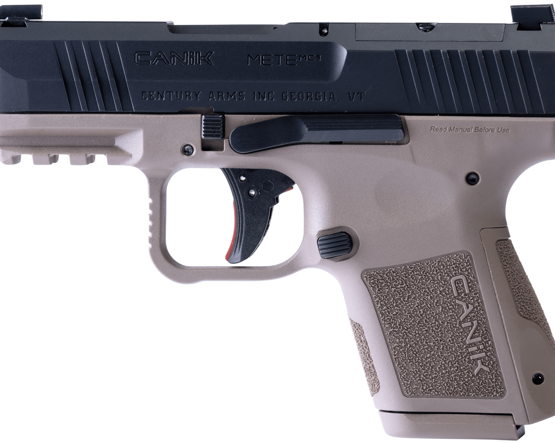 Pistols CAN MC9 9MM 15RD BLK/FDE PST In-store pick up