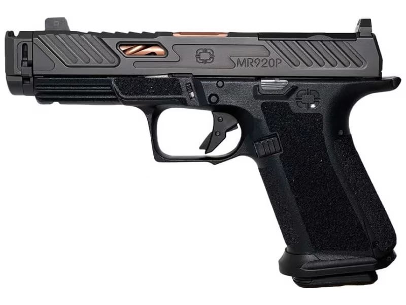 Pistols MR920P ELITE 9MM 15RD BLK/BRNZ In-store pick up