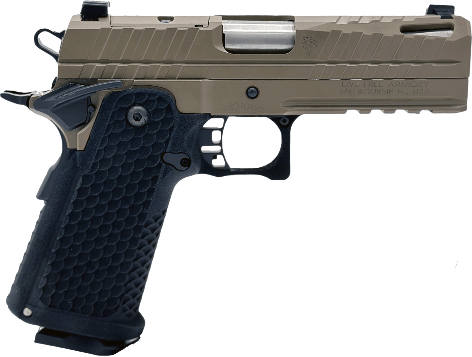 1911s APOLLO 11 9MM 17RD FDE In-store pick up