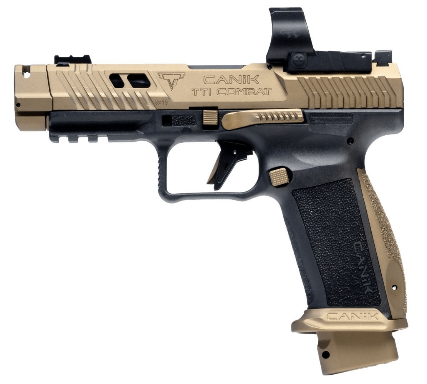 Pistols TTI COMBAT 9MM 18RD W/ MECANIK M03 In-store pick up