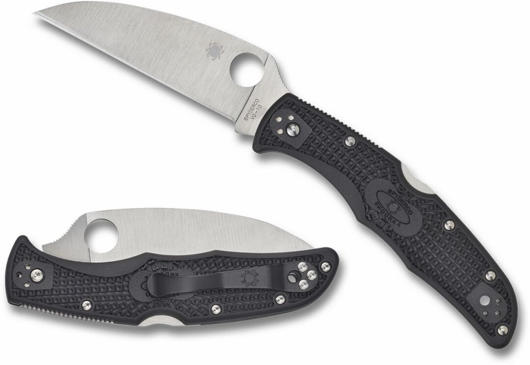 SPYDERCO ENDURA 4 LIGHTWEIGHT WHARNCLIFFE BLK