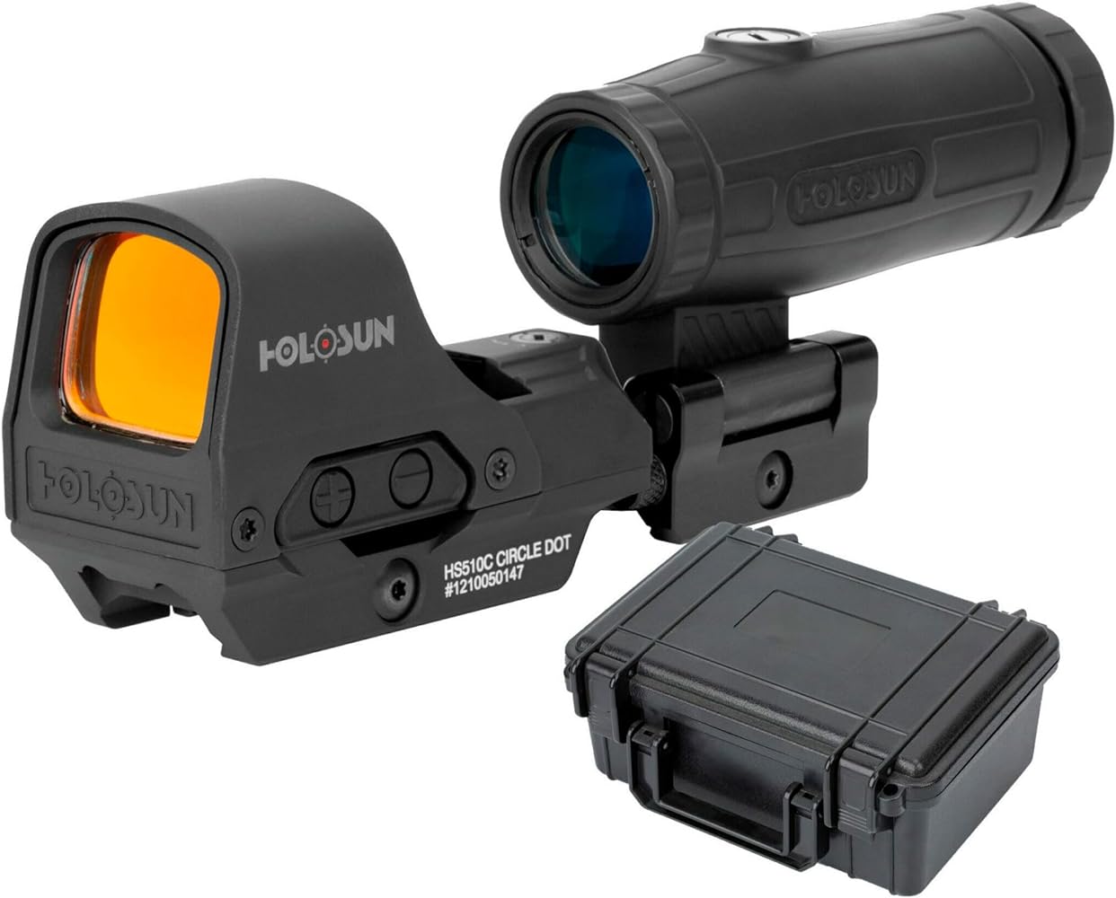 HOLOSUN 510C RED DOT/3X MAGNIFIER COMBO