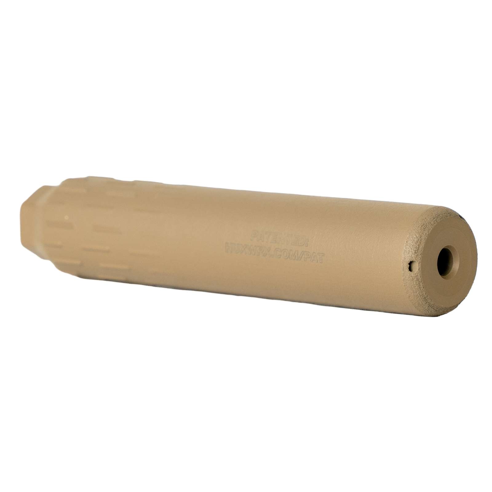 HUXWRX Flow 22 Ti Suppressor 1/2x28 DT, FDE