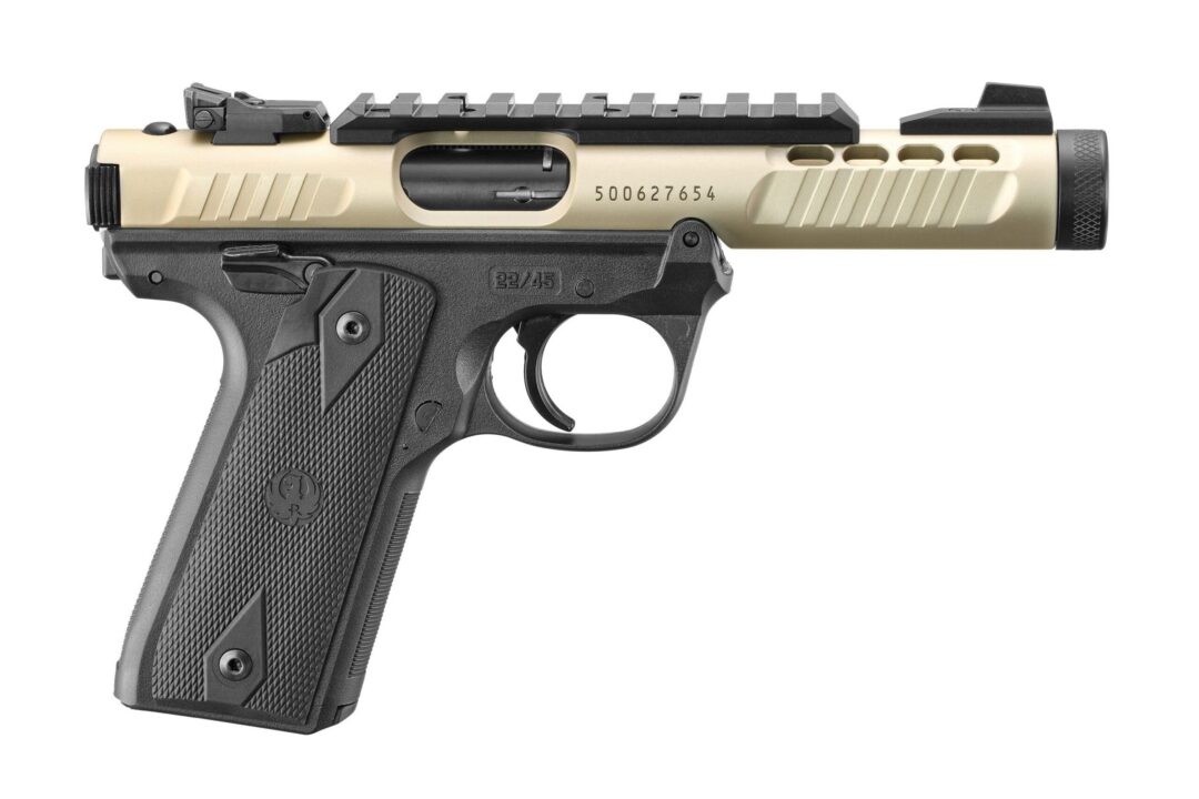 Ruger Mark IV 22/45 Lite 22 LR 10rd, Champagne
