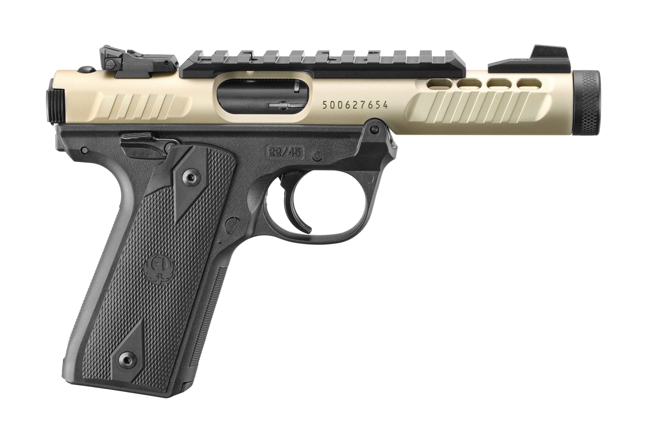Ruger Mark IV 22/45 Lite 22 LR 10rd, Champagne