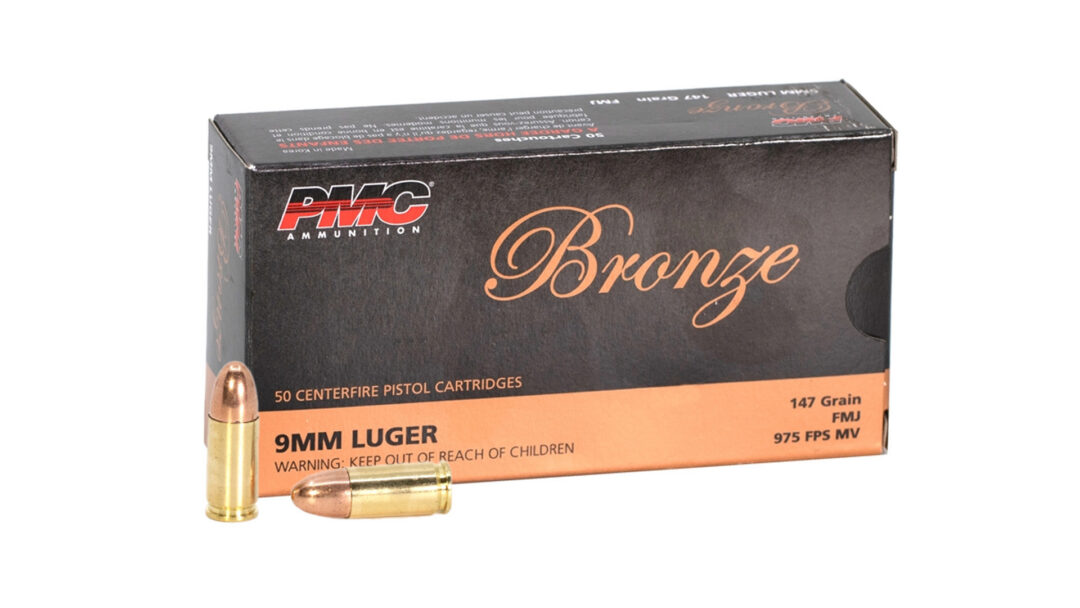 PMC BRONZE 9MM 147GR FMJ 50RD | BRASS CASED