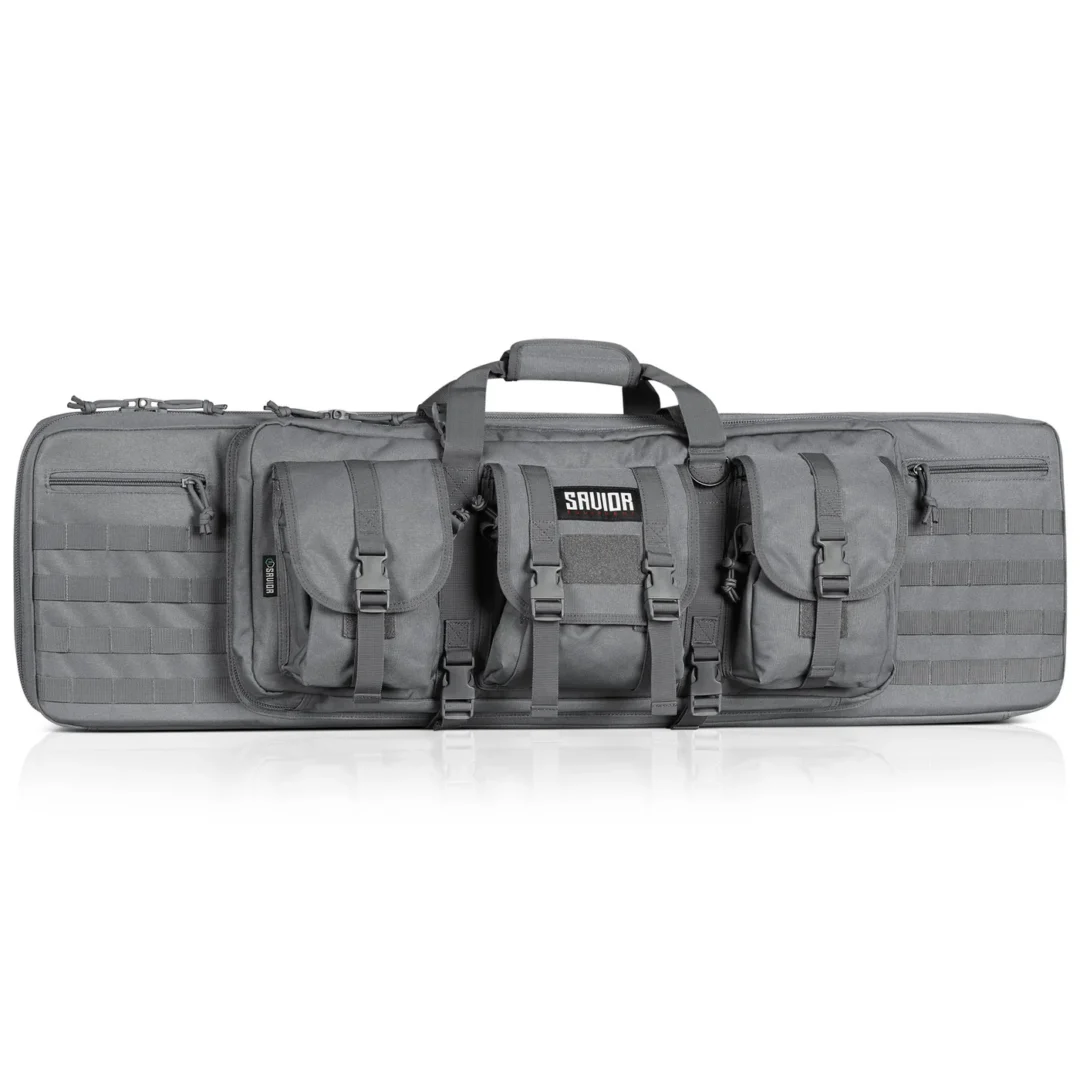 SAVIOR AMERICAN CLASSIC 42'' DOUBLE RIFLE CASE | GRAY