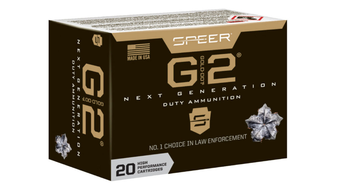 SPEER GOLD DOT 45 ACP+P AMMO | 230GR HP | 20RD BOX
