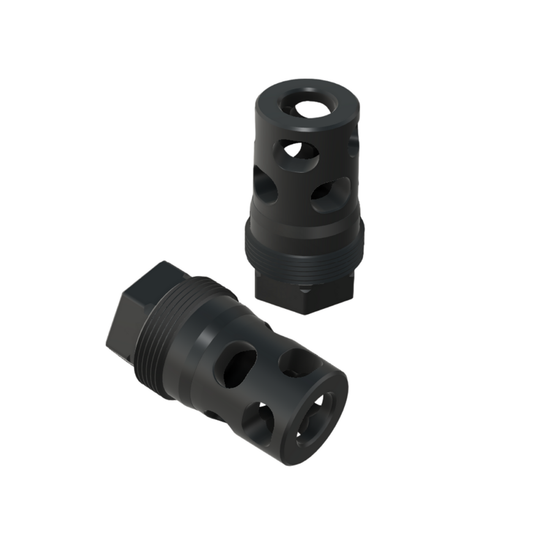 COMSTOCK ARMORY COMPACT MUZZLE BRAKE 1/2x28