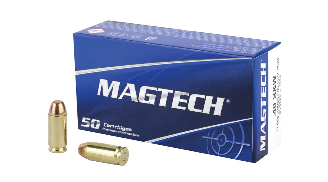 MAGTECH .40 S&W AMMO | 180GR FMJFN | 50RD BOX