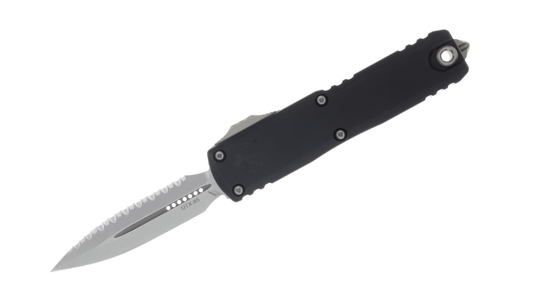 MICOTECH UTX-85 GEN IV BLACK D/E STONEWASH SERRATED