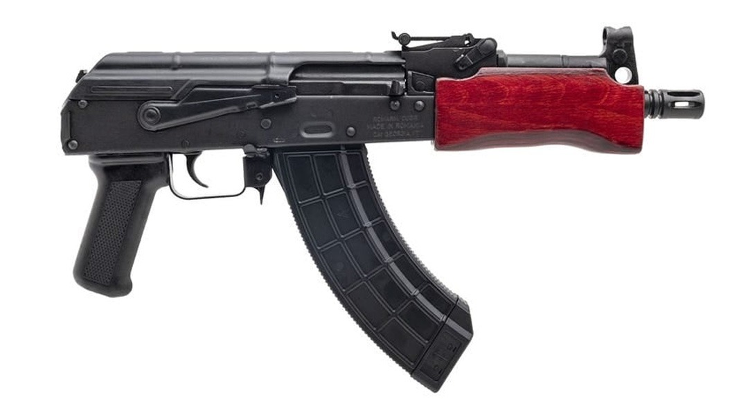 CENTURY ARMS MINI DRACO 7.62x39mm 30RD | RED WOOD