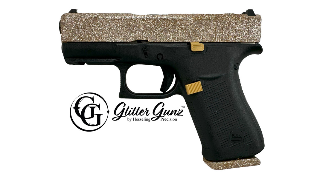GLOCK G43X MOS 9MM 10RD | GLITTER MIDAS