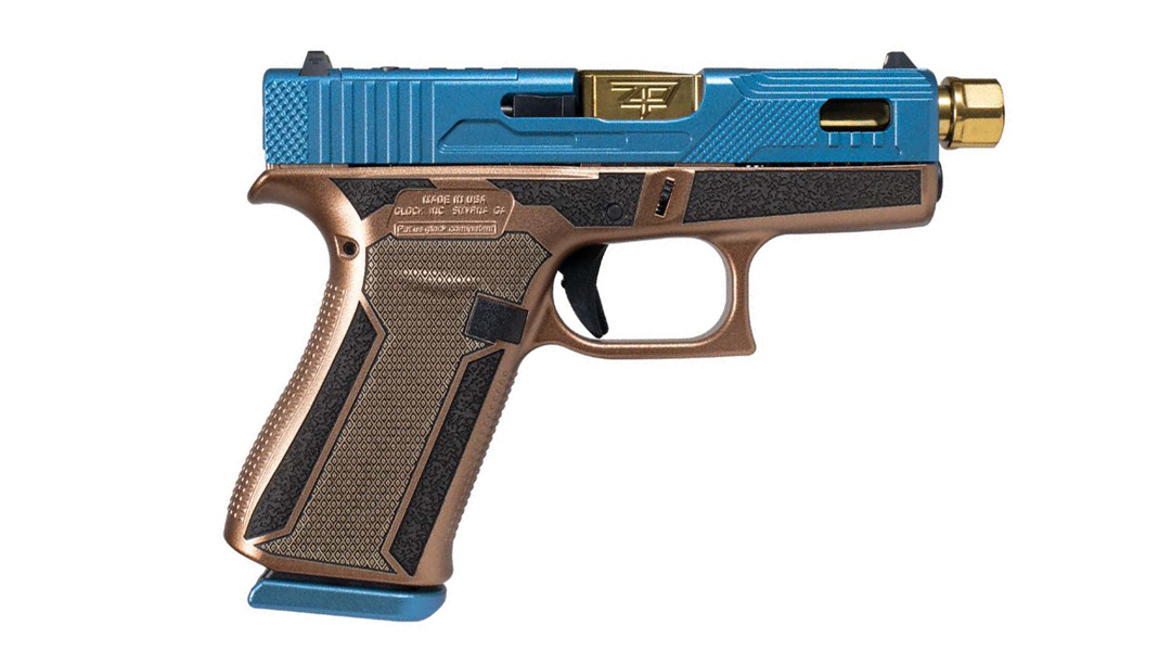 SHARK COAST GLOCK G43X MOS 9MM 10RD | BLUE HUSH