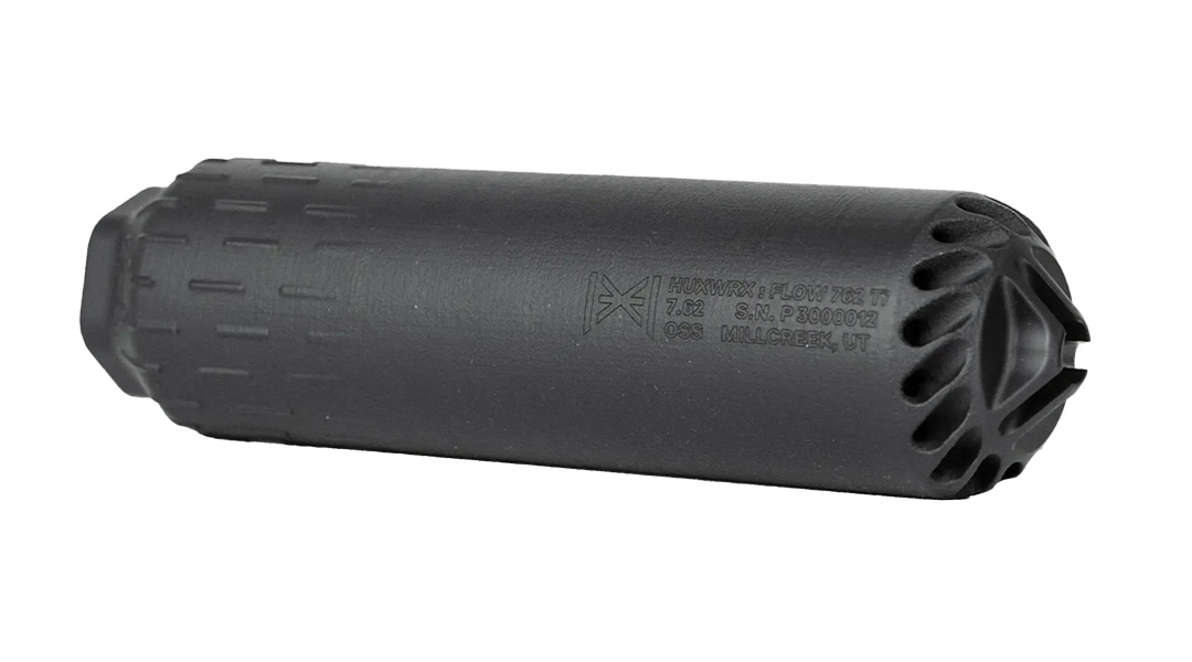 HUXWRX FLOW 7.62 TI SUPPRESSOR | BLACK
