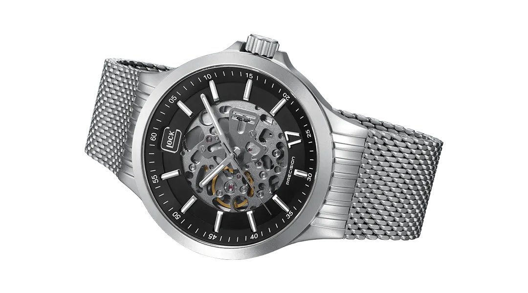 GLOCK WATCH GW-14-4-24 SILVER/SILVER