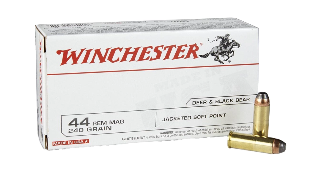 WINCHESTER .44 MAGNUM 240GR JSP | 50RD BOX