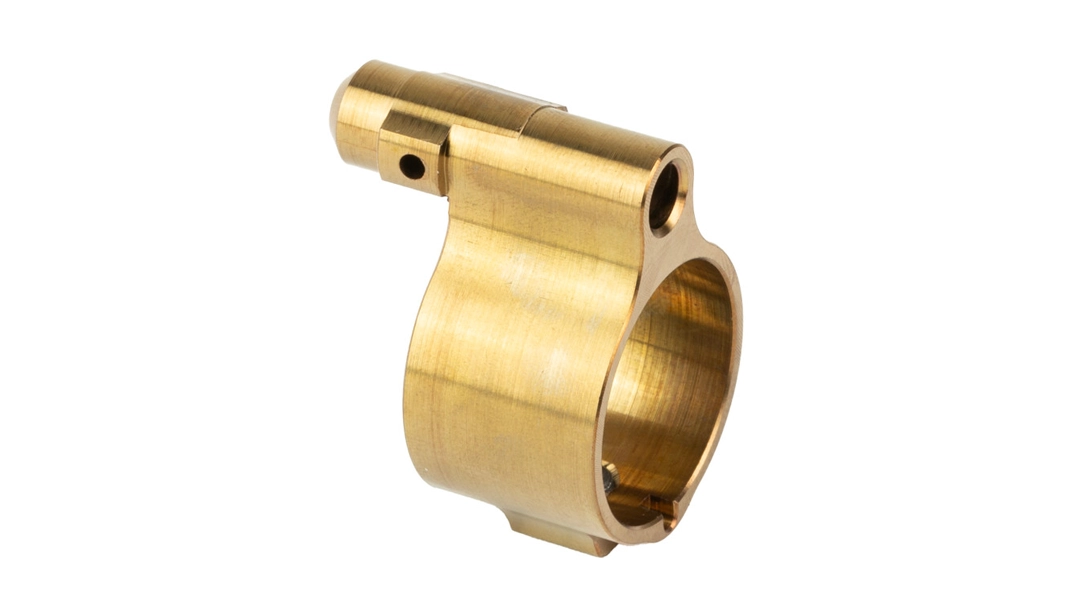 Q HONEY BADGER GAS BLOCK .750 | GOLD