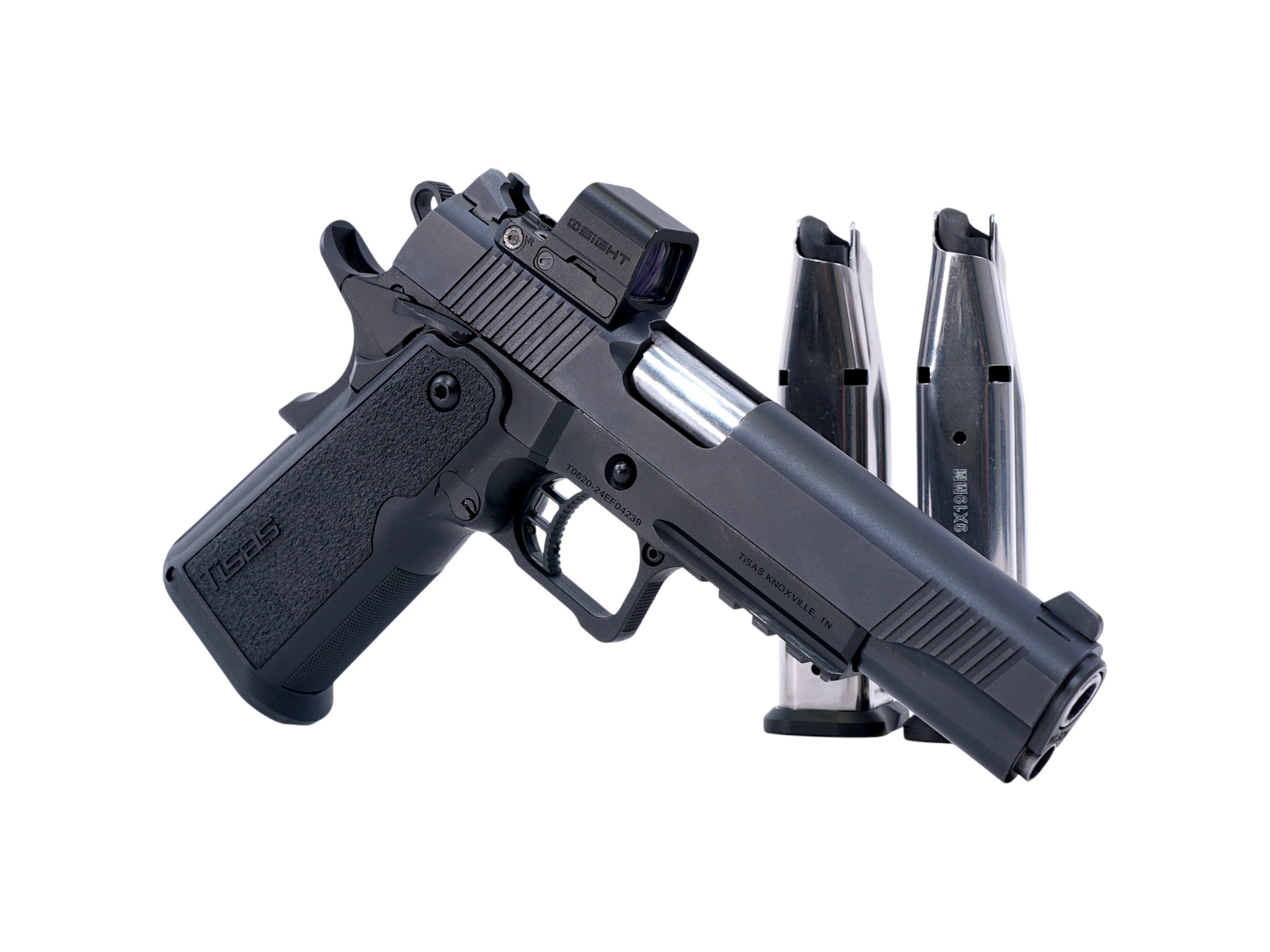 TISAS DUTY 9 DS 9MM 17RD | OSIGHT | BLACK