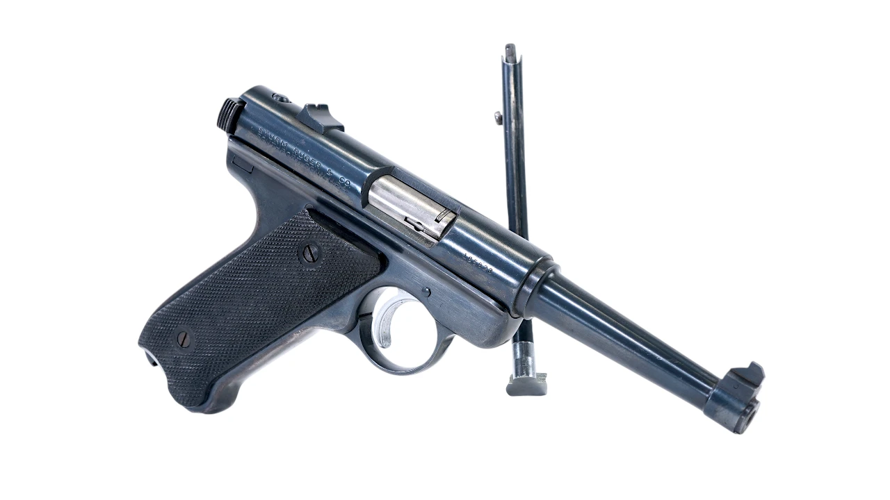 RUGER MK I 22LR 10RD 4.75" | BLUED | PLASTIC GRIPS