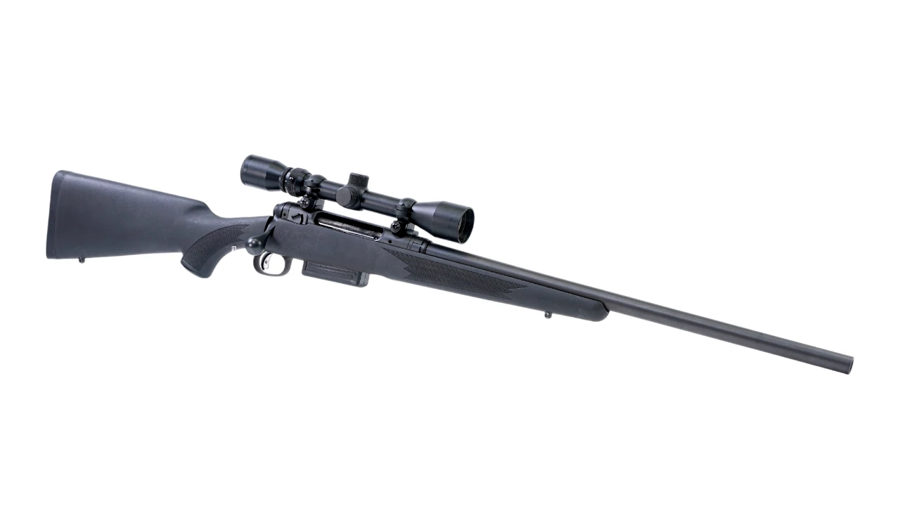 SAVAGE MODEL 220 12GA BOLT ACTION | SCOPE | BLACK