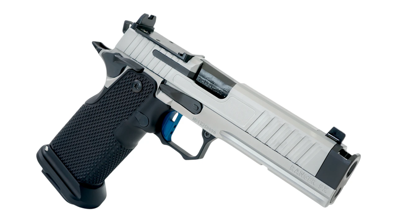 MILLER PRECISION RANGER 9X 5" 9MM 17RD | SILVER PVD