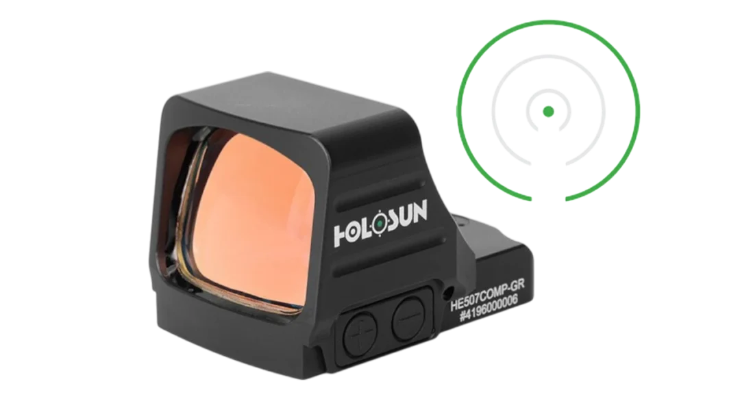 HOLOSUN 507COMP MRS GREEN DOT REFLEX SIGHT _ HE507COMP-GR