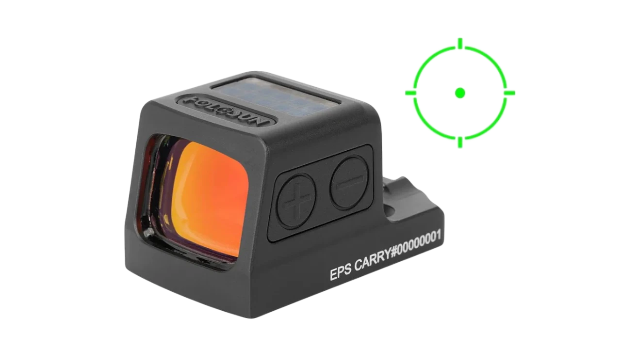 HOLOSUN EPS CARRY MRS ENCLOSED GREEN DOT SIGHT | EPS-CARRY-GR-MRS