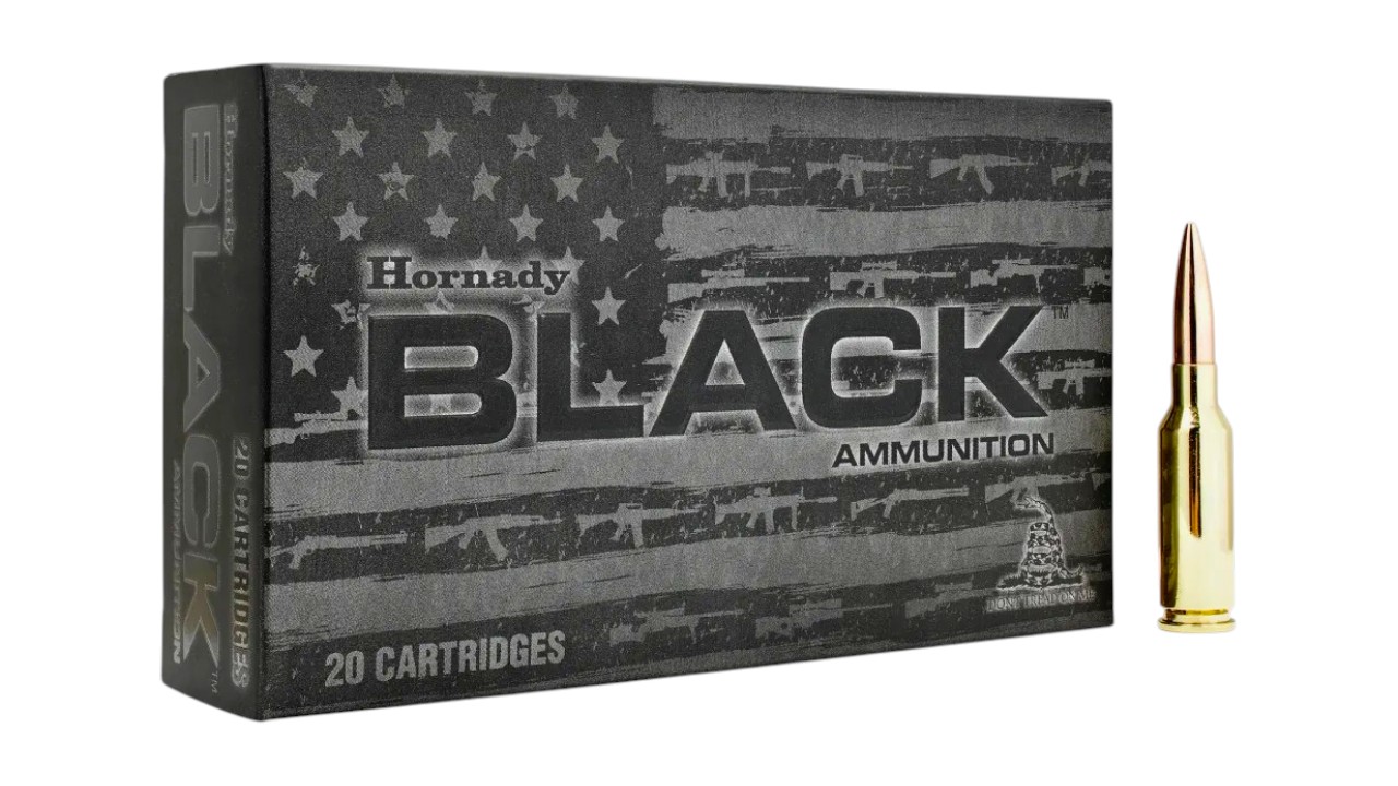 HORNADY BLACK 6MM ARC AMMO | 105GR JHP-BT | 20RD BOX