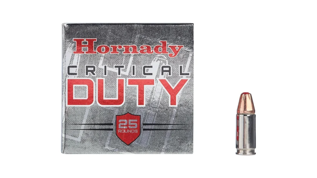 HORNADY CRITICAL DUTY 9MM+P 135GR FLEX LOCK 25RD-090255902266
