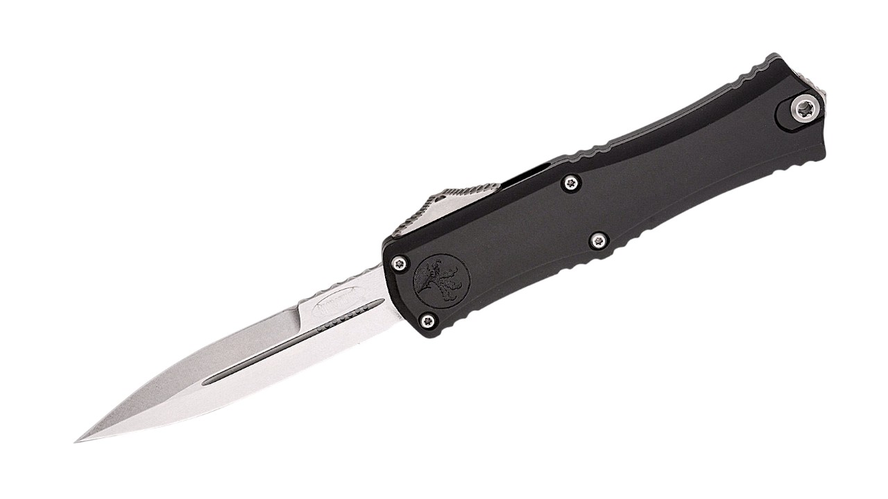 MICROTECH HERA II MINI BAYONET BLACK STONEWASH