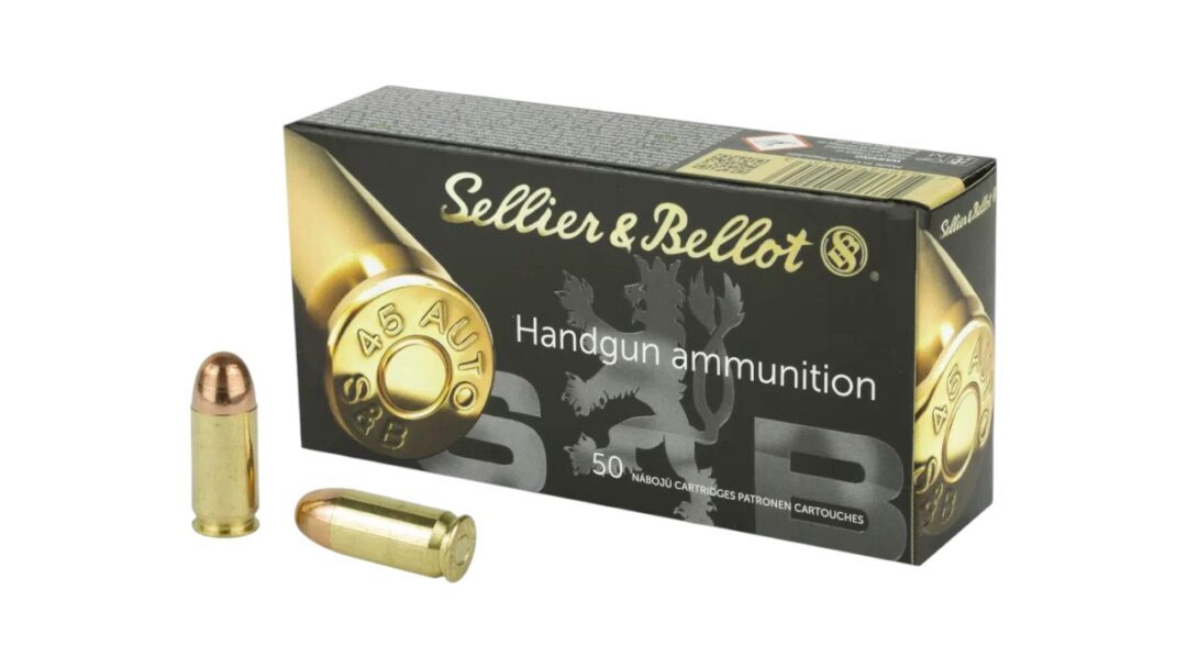 SELLIER & BELLOT .45 ACP 230GR FMJ 50RD