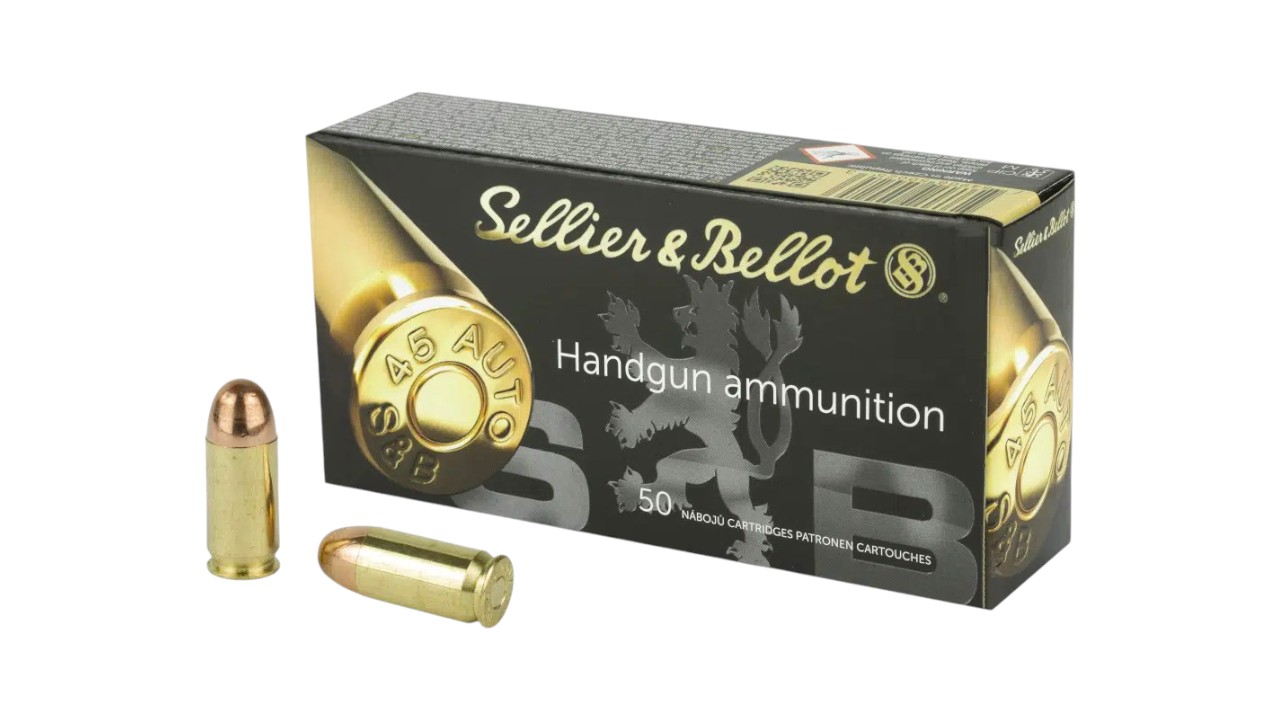SELLIER & BELLOT .45 ACP 230GR FMJ 50RD