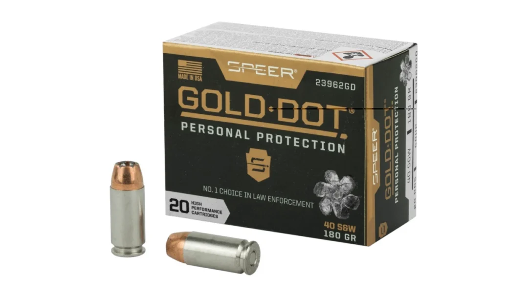 SPEER GOLD DOT .40 S&W AMMO _ 180GR GDHP-604544647266
