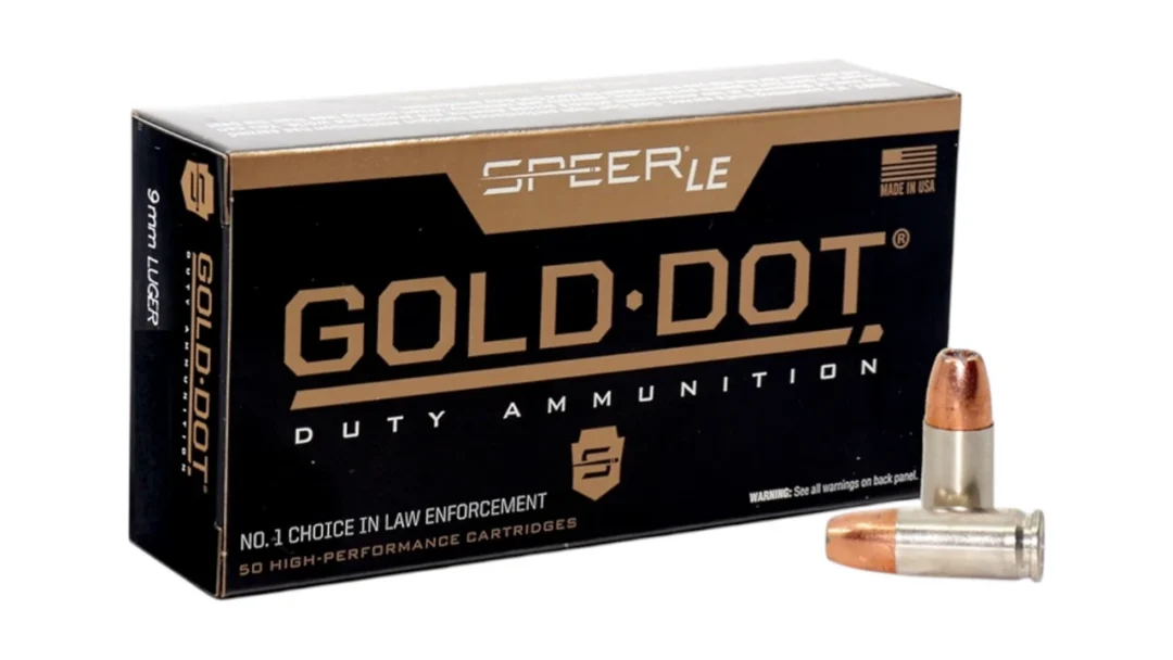 SPEER GOLD DOT 9MM AMMO_147GR GDHP_076683536198