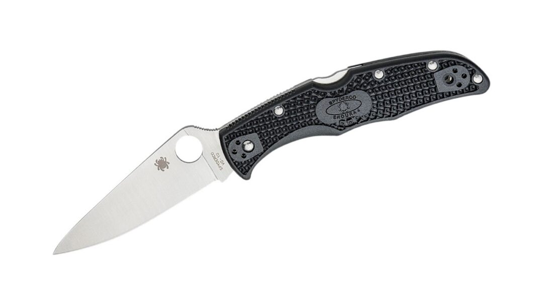 SPYDERCO ENDURA 4 LIGHTWEIGHT BLK-716104002566