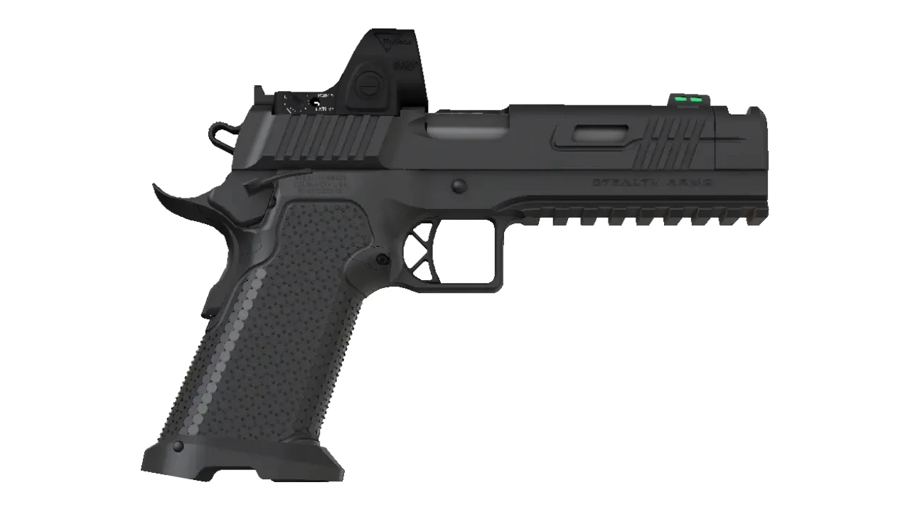 STEALTH ARMS 1911 PLATYPUS COMP 5" 9MM | BLACK
